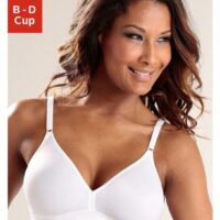 Soutien-gorge Triumph Beedees sans armatures Microfun N en microfibre - Triumph - Blanc